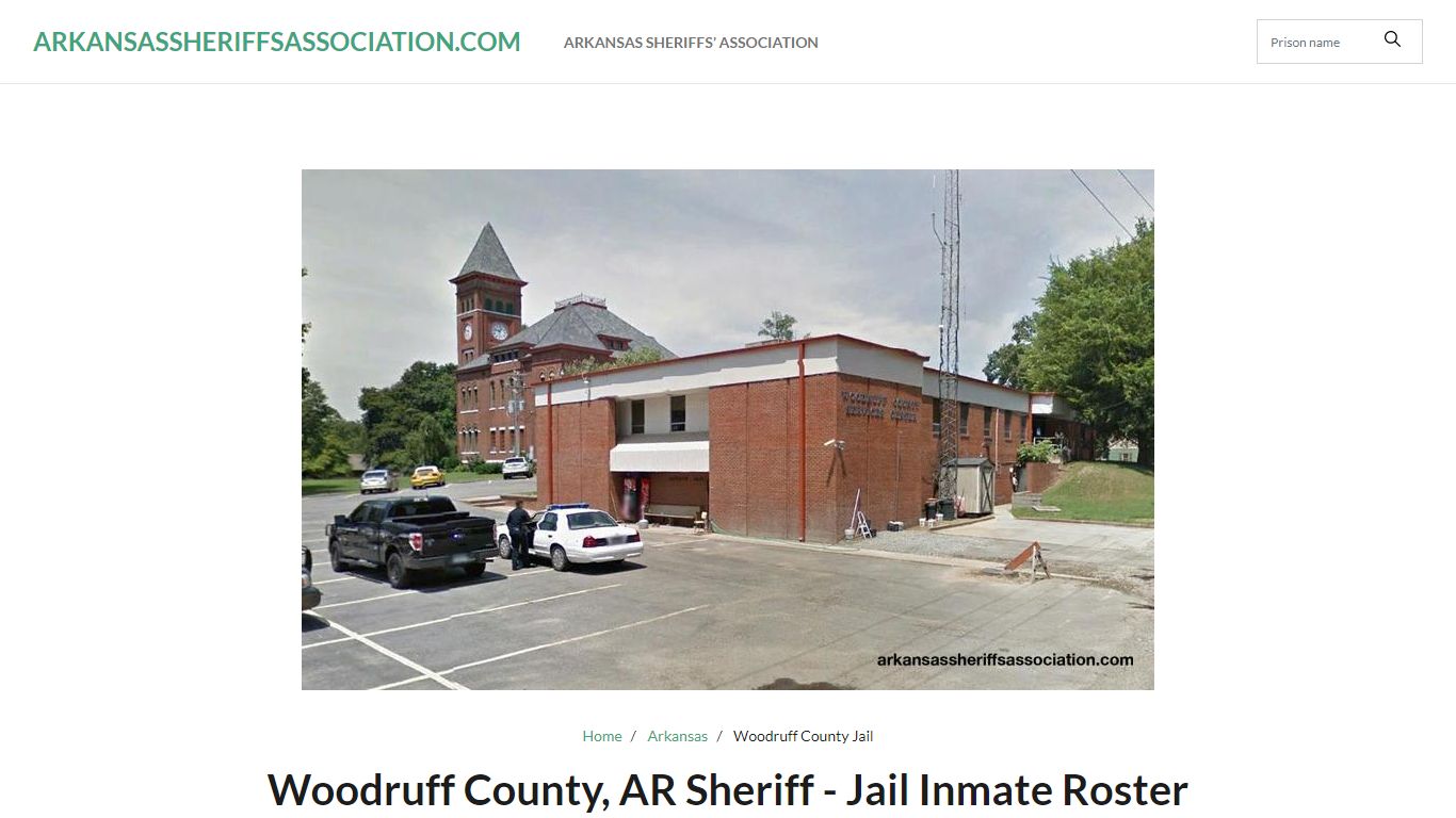 Woodruff County, AR Sheriff - Jail Inmate Roster